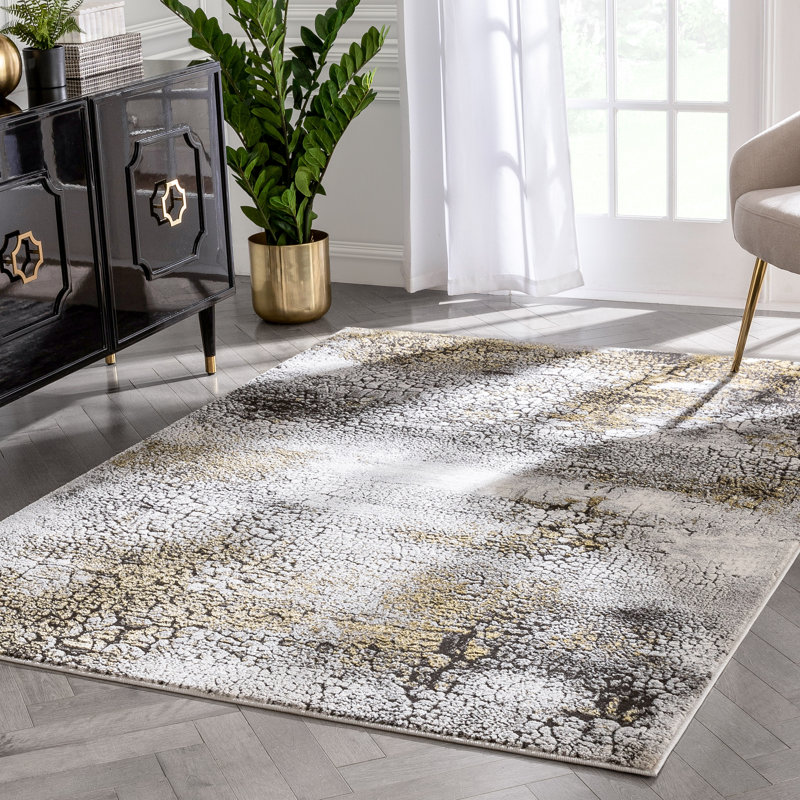 Fairmont Geometric Synthetic Area Rug, Rectangle 160 x 220 cm