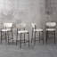 2x Mateiu 67 Velvet Upholstered Bar Stool-1862297471