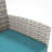 5-Piece Outdoor Rattan Dining Set With Cushions, Armchairs, And A Tempered-Glass Top Table-139313287