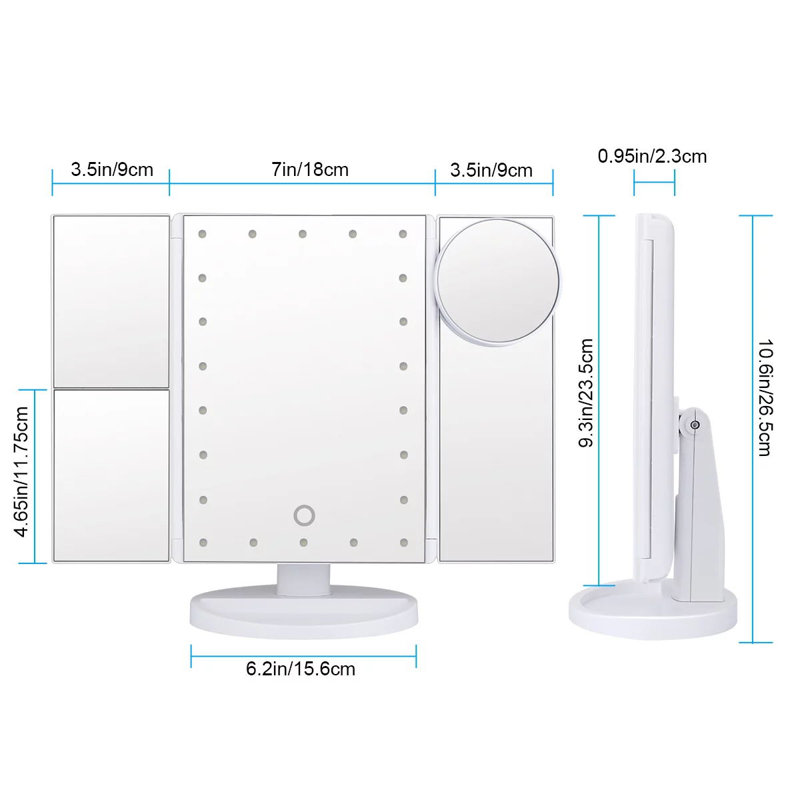 Miroir de plancher Jyles
