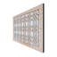 Registres de mur et de plafond Stellar Air avec vis en laiton - 4 x 8 (ouverture de conduit) 6 x 10 au total - Pierre précieuse-132393209-132393221-132393224