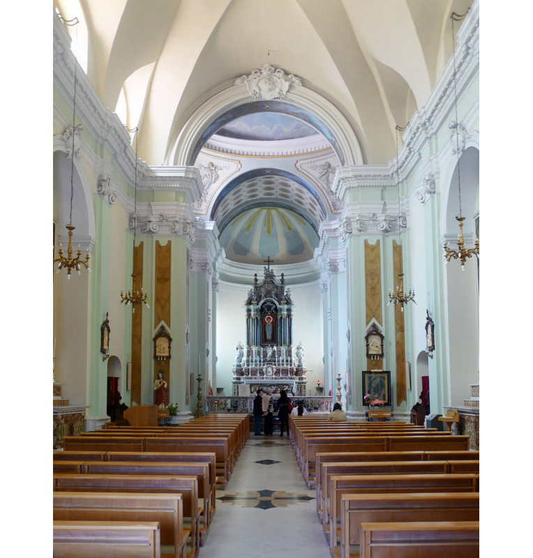 Église San Biagio, Sicile, Italie, H 18 po x l 14 po