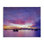 Art mural sur toile, "Distant Bateaux at Sunset" par Dennis Frates