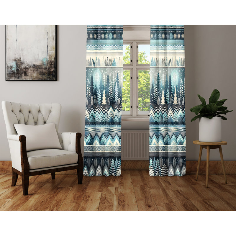 Window Curtains, 20" W x 52" L