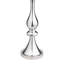 Ensemble de 2 lampes de table en métal argenté avec abat-jour tambour en métal et cristal-1006040410