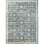 Hand Knotted Wool Area Rug in Blue/Light Blue