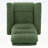 Manual Recliner Chair with 8-Point Massage,Rocking,and Swivel Function-750157057