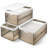 Montiera Plastic Storage Bin Set