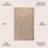 Asami Solid Low-Pile Beige Rug-811298186