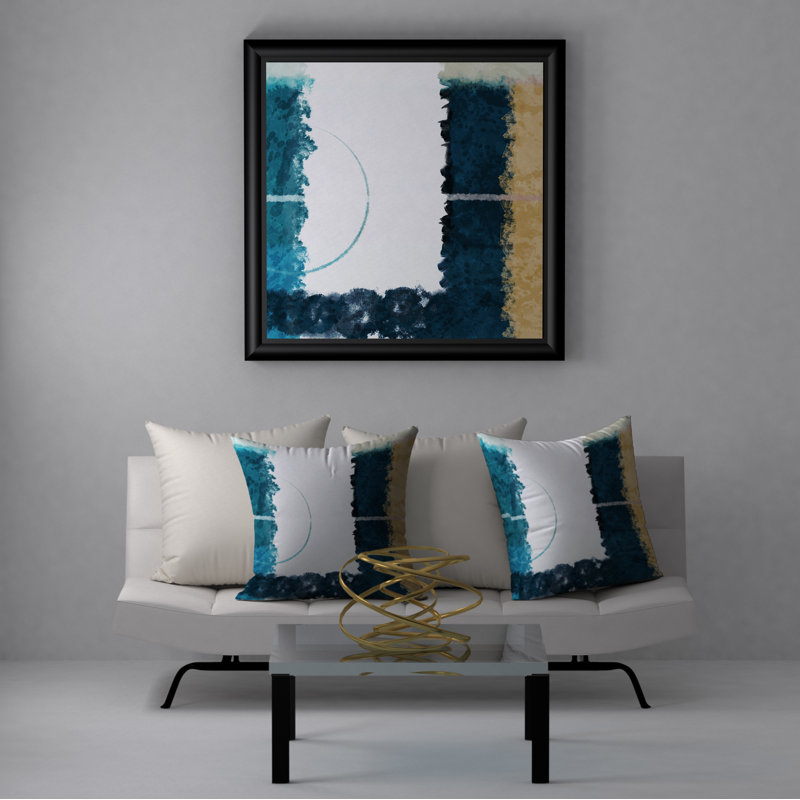  Housse de coussin carré et insert, 18 po x 18 po