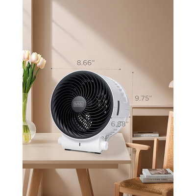 Black+decker Winter Ready Series  Dual Function Desktop Heater & Fan, 3 Settings, 750w/1500w Space He