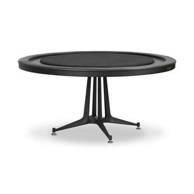 Poker Table-Smoked Oak