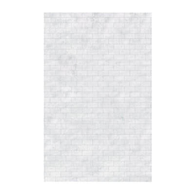 Solid Surface Three Panel Shower Wall