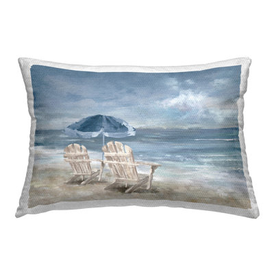 Polyester Lumbar Rectangular Indoor/Outdoor Pillow Cover & Insert by Carson Lyons