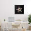 «Nautical Oysters Mandala», giclée encadrée, conception par Beth Adoette-283197004-283197006