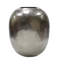 Vase de table en métal Silver Streaks-1165793689