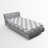 Microfiber Striped Fitted Sheet-235838649-180608000