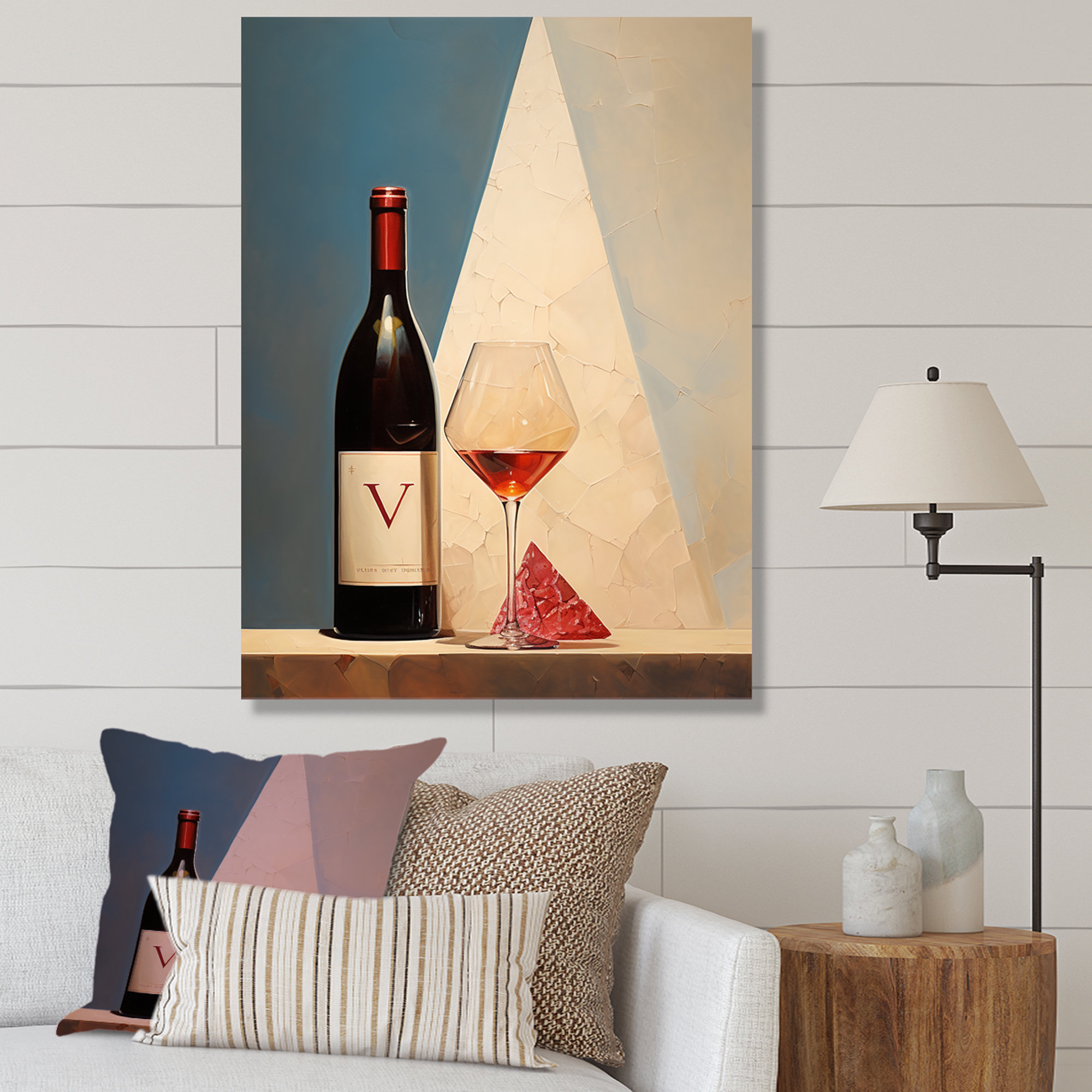Design Art Cavas Crispness - Wine Wall Decor - Wayfair Canada