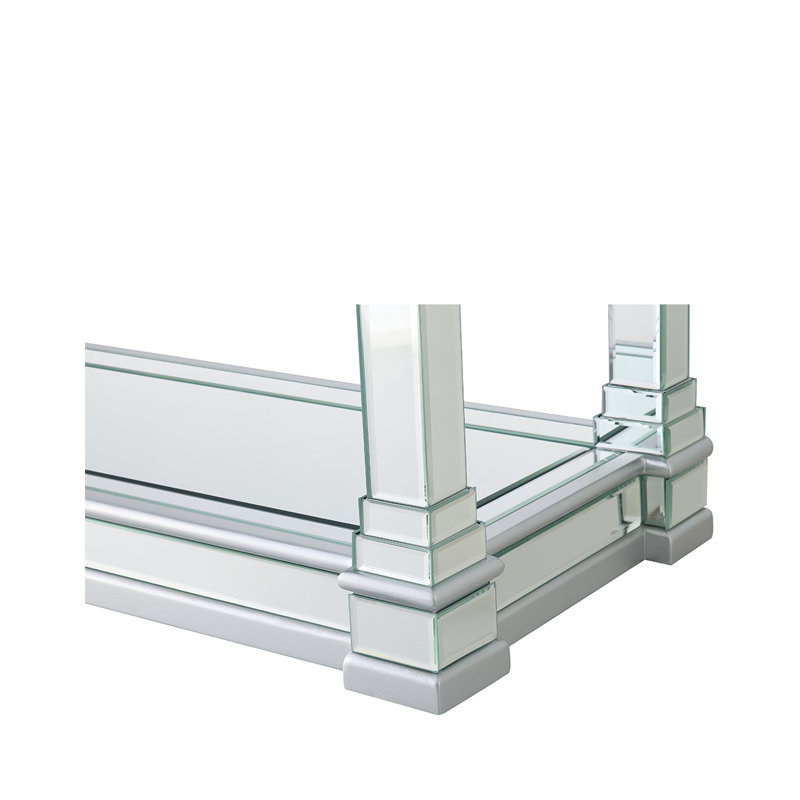 Jessee 120.5cm Glass Top Console Table