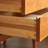 Multi-functional solid wood sideboard