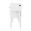 Ensemble de coiffeuse classique en rotin avec 4 tiroirs, ports USB et tabouret confortable pour une utilisation élégante et pratique-1794450801