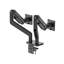 Support double écran MSI MAG MT201D, noir mat - MAGMT201D