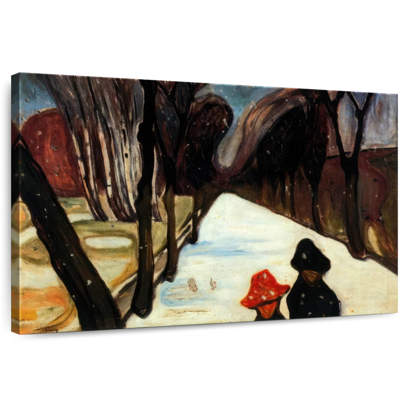 Alvord neige tombant dans la ruelle, H 30 po x l 45 po