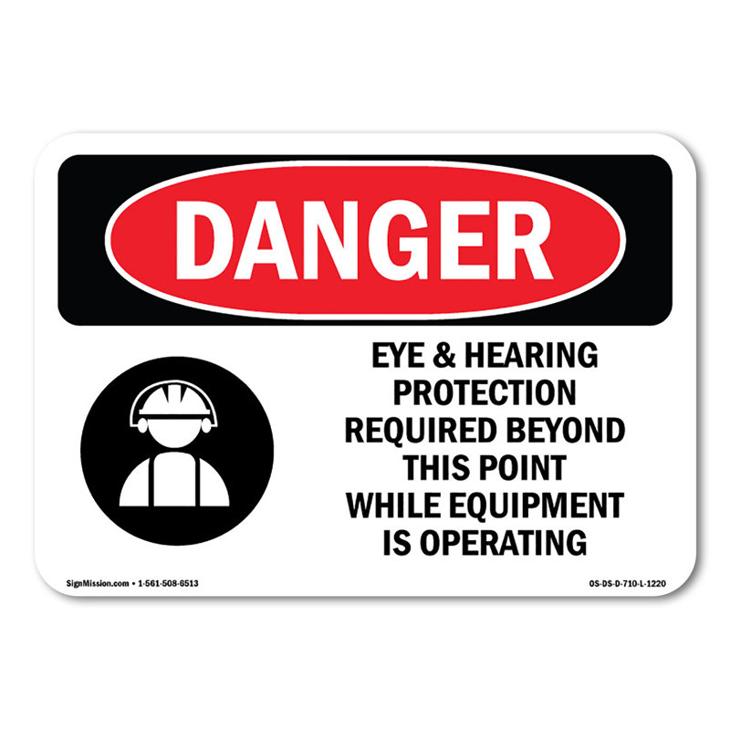 Adhésif protecteur pour les yeux et les oreilles requis 10 po x 7 po