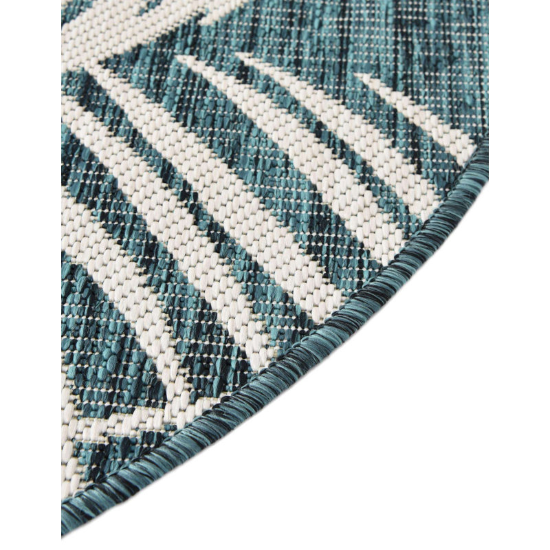 Union City Floral Rug, Round 10'8"