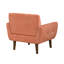 Chaise d'appoint rembourrée et capitonnée-1099036716