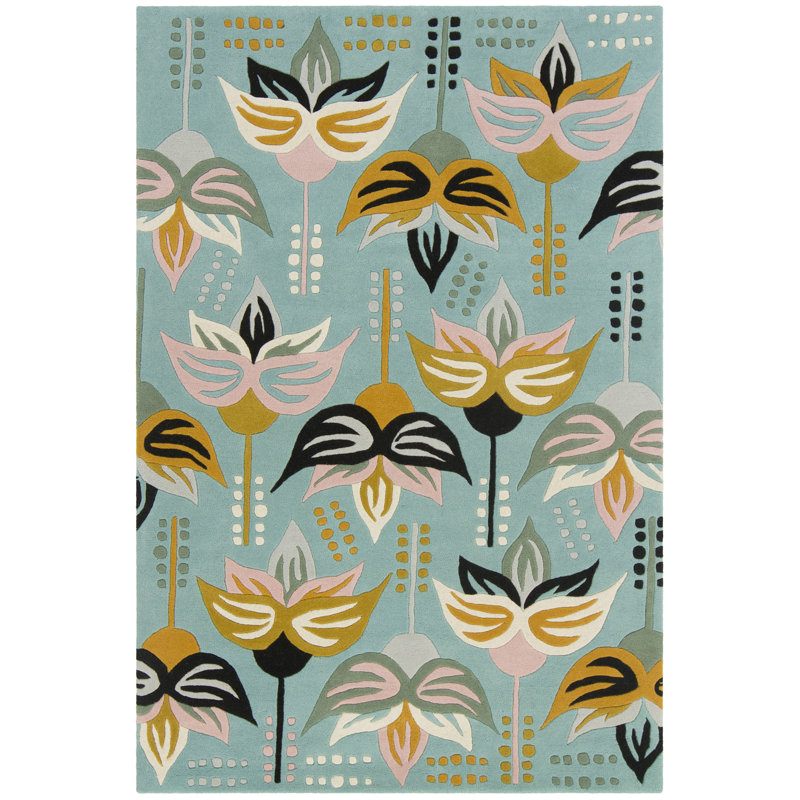 Bleu tapis Mariella, 7 pi 9 po X 10 pi 6 po
