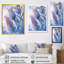 «Blue Tulip Elegance I», reproduction sur toile-88544351-88544356