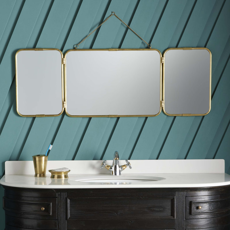 Rubino Metal Flat Wall Mirror