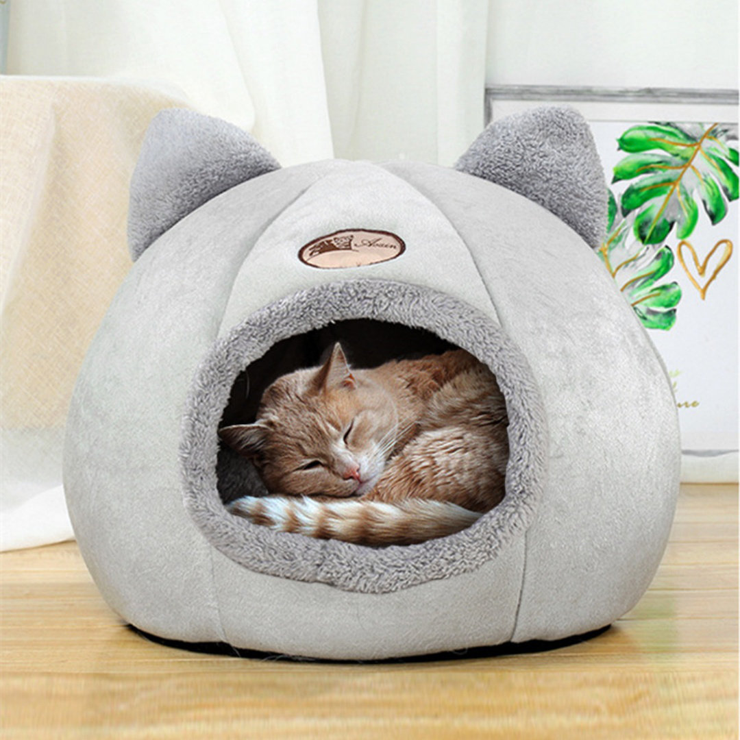 Tucker Murphy Pet™ Cute Soft Cozy Pet Bed Cat Nest with Cusion | Wayfair