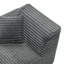 Canapé modulaire 5 pièces rembourré en flanelle de fourrure de lapin-131645565