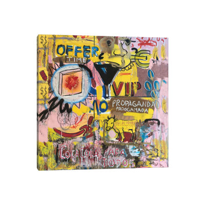 Life Time Value by Diego Tirigall  Wrapped Canvas Painting