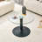 Round Tempered Glass Coffee Table with Light Luxury Design-506843434