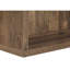 Bibliothèque contemporaine à 4 tablettes en brun, pour bureau et chambre à coucher, bibliothèque spacieuse à 5 niveaux avec rangement brun, bureau de chambre à coucher au design moderne, 1 tablette inférieure stable