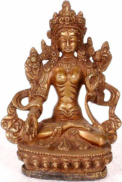 Déesse bouddhiste tibétaine Tara blanche