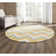 Sanyla Hand Tufted Wool Chevron Rug