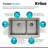 KRAUS Standard PRO™ 36-in Double Bowl Farmhouse Kitchen Sink with WasteGuard™ Garbage Disposal