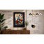 Muscular Figure In Motion Cubism - Print-136674692-136674694