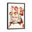Père Noël regardant deux enfants endormis par Norman Rockwell - reproduction-1811827032-1854865897-1811827031