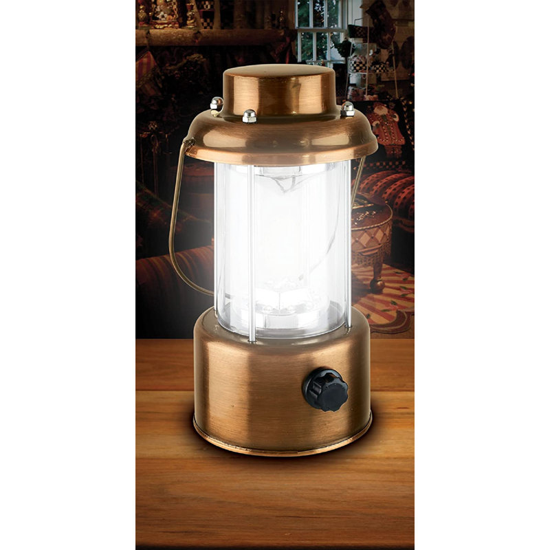 7.5'' Battery Powered Integrated LED Outdoor Lantern