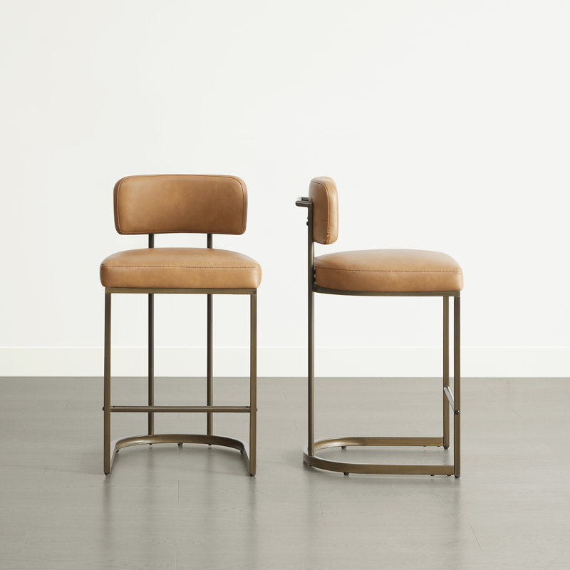 Upholstered Counter Stool, 2