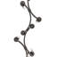Lustre long 14 lumières 118 "118" Cero