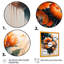 «Vibrant Orange Flower Bouquet», reproduction sur toile-92993961-92993960