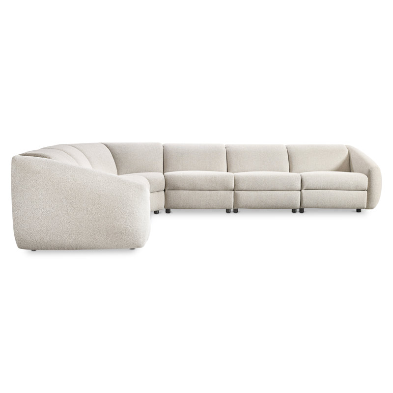 Avignon Sectional, 32.25" H x 158" W x 124" D, Left Hand Facing
