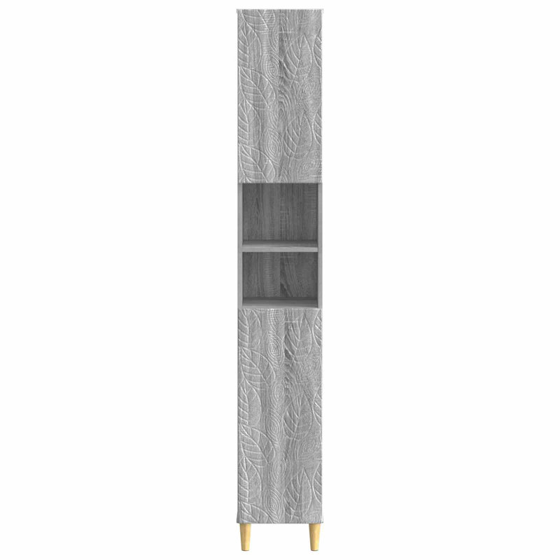 Linen Cabinet, Grey Sonoma