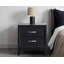 Table de chevet noire Gatton-875681687